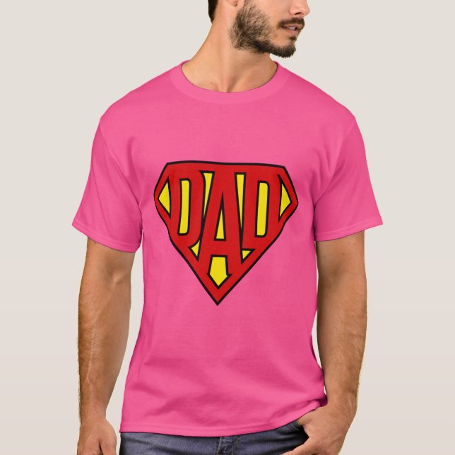 Camiseta Super Papá regalo perfecto para el Día del Padre o (Anverso)