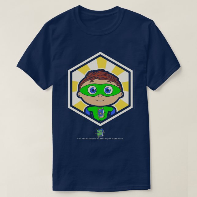 Camiseta Super Por Qué Insignia Starbust Whyatt (Diseño del anverso)
