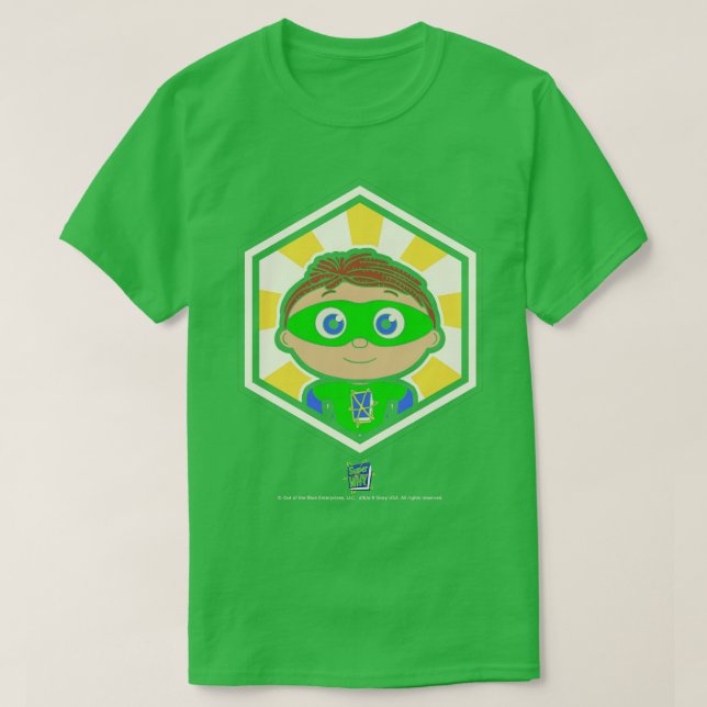 Camiseta Super Por Qué Insignia Starbust Whyatt (Diseño del anverso)