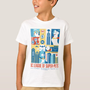Camiseta Super Powered Pack Art Deco Metropolis