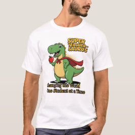 Camiseta Súper profesor-Saurus - profesor de superhéroe de 