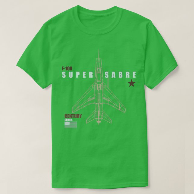 Camiseta Super Saber F100  (Diseño del anverso)