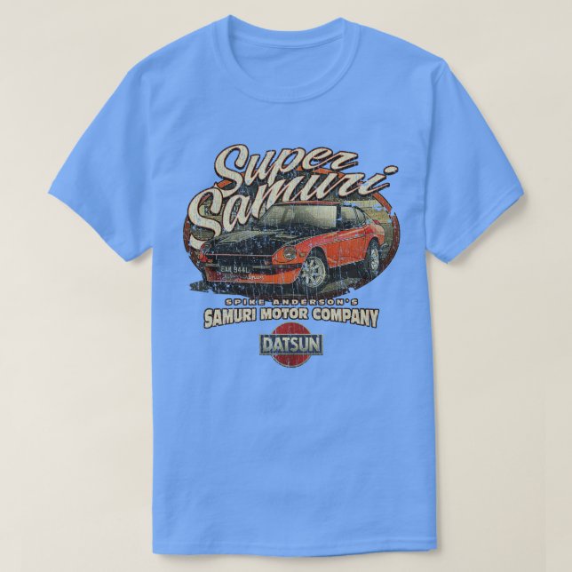 Camiseta Super Samuri 240Z 1973 (Diseño del anverso)