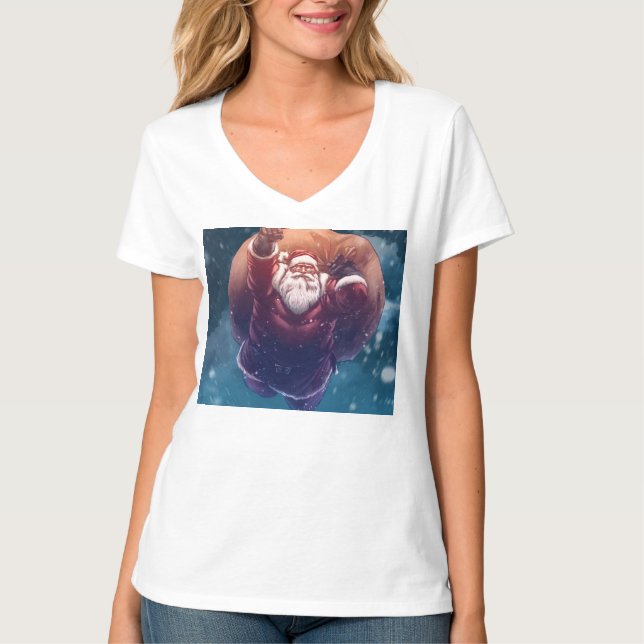 Camiseta Super Santa (Anverso)