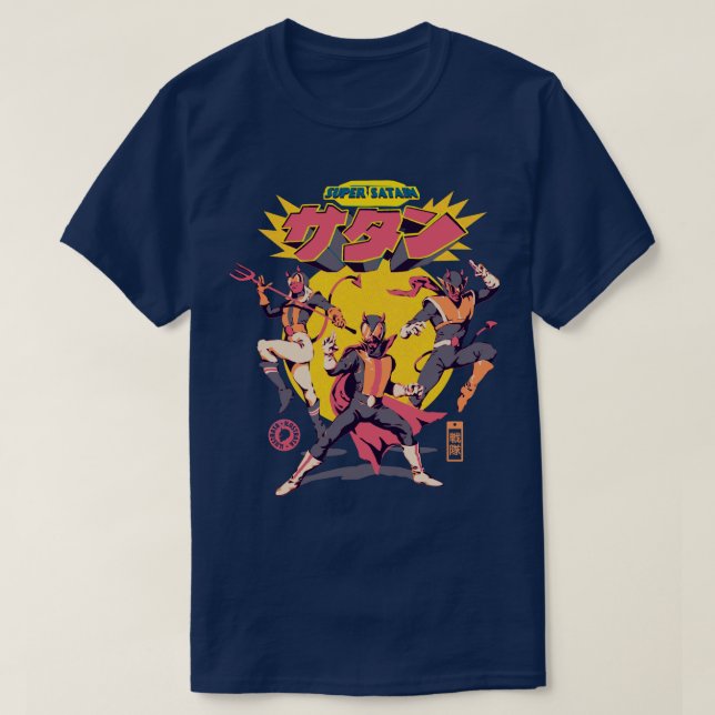 Camiseta Super Satain Squad (Diseño del anverso)