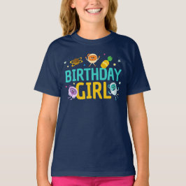 Camiseta Super Simple | Bumble Nums Space Birday Chica