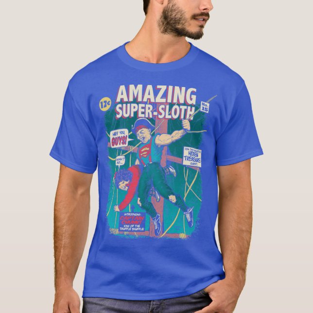 Camiseta Super Sloth chico chico (Anverso)