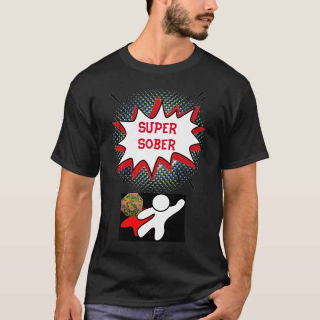 Camiseta Super Sobrio (Anverso)