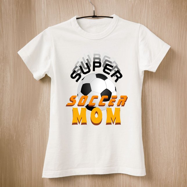 Camiseta Super Soccer Mom Sport Día de la Madre (Subido por el creador)