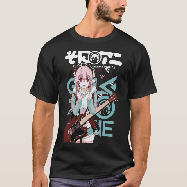 CAMISETA SUPER SONICO (Anverso)