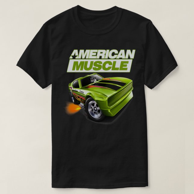 Camiseta Super Sport americano Super Car Gasser Race Car 9 (Diseño del anverso)