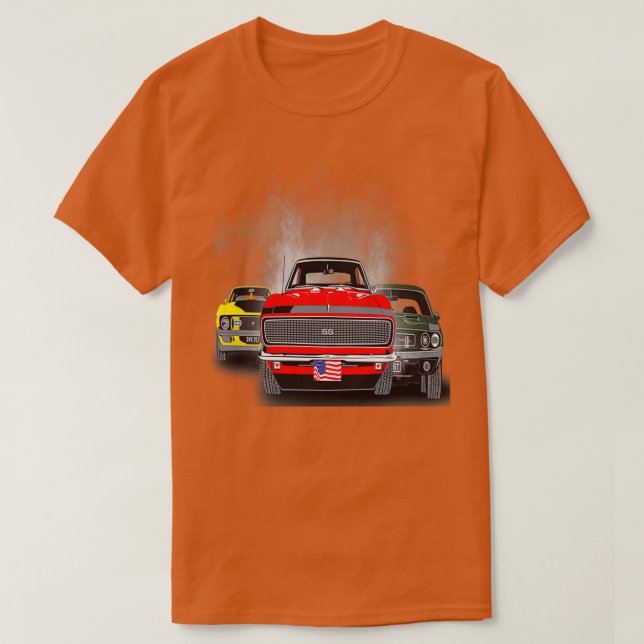 Camiseta Super Sport Super Auto Car Siente La Velocidad 7 (Diseño del anverso)