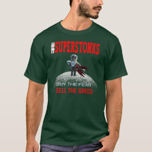 Camiseta Super Stonks Astronauta a la Luna Hombres y Mujere