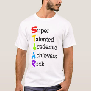 Camiseta Super talentoso éxito académico logra prueba graci