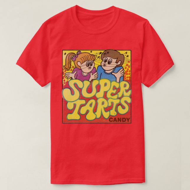 Camiseta Super Tarts Candy (Diseño del anverso)