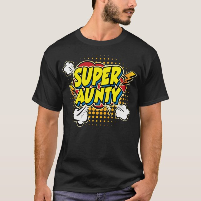 Camiseta Super tía 01 (Anverso)