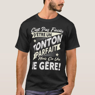 Camiseta Super Tonton Tío Humor Perfecto