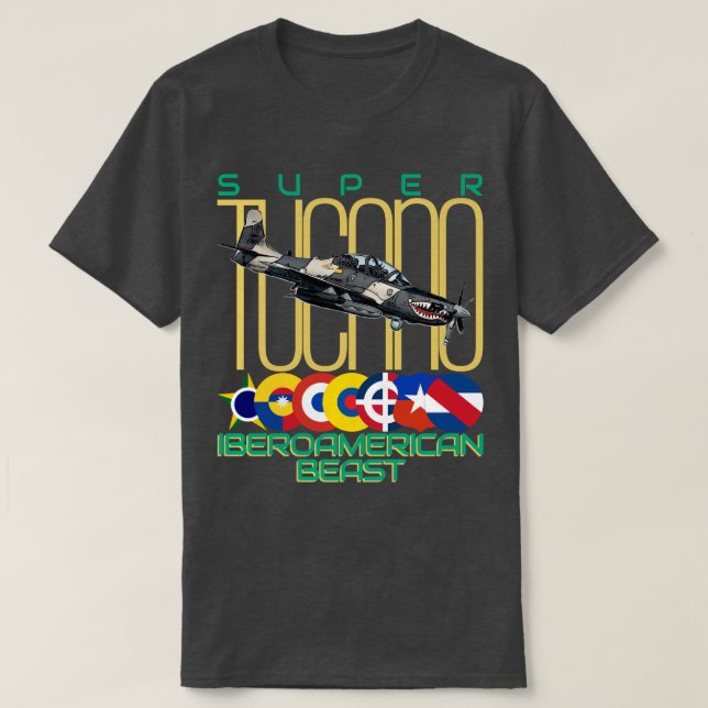 CAMISETA SUPER TUCANO (Diseño del anverso)