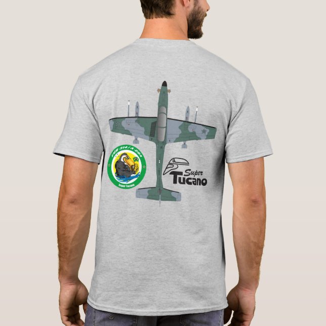 Camiseta super tucano (Reverso)