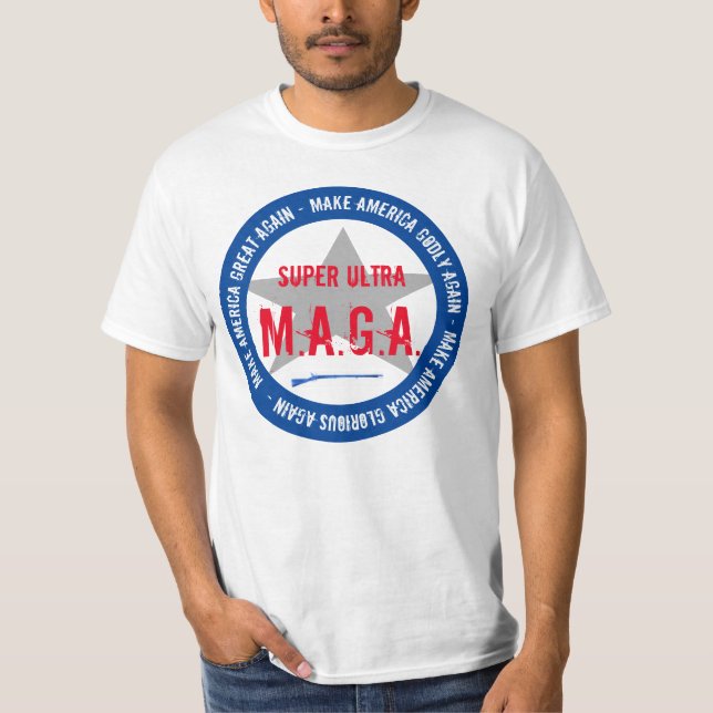 Camiseta Super Ultra MAGA (Anverso)