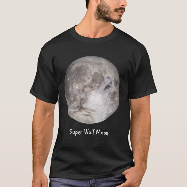 Camiseta Super Wolf Moon (Anverso)