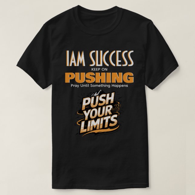 CAMISETA SUPERA TUS LÍMITES (Diseño del anverso)