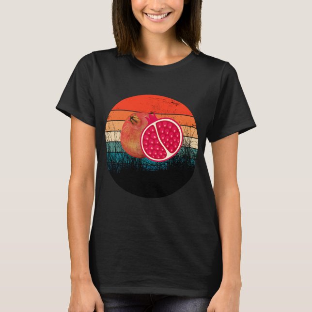 Camiseta Superalimentos de Jugo Pomegranado Lover (Anverso)