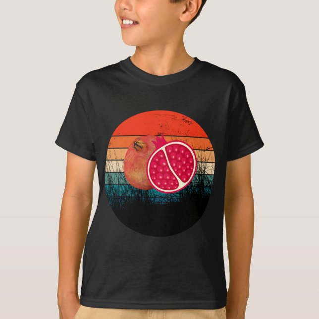 Camiseta Superalimentos de Jugo Pomegranado Lover (Anverso)