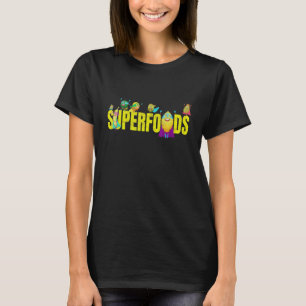 Camiseta Superalimentos I Comida Saludable Vegana Verdura S