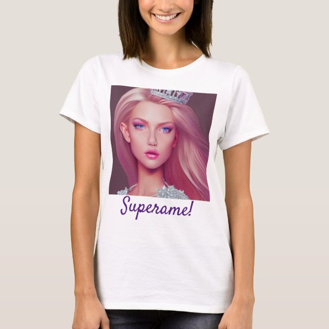 Camiseta ¡Superame! (Anverso)