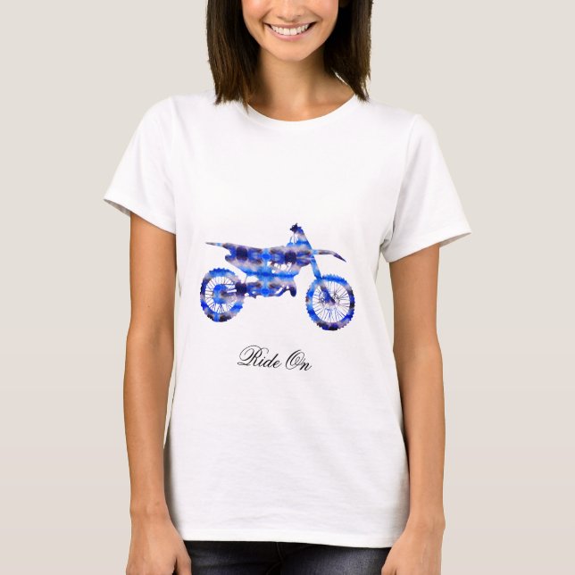 Camiseta Superar la motocicleta (Anverso)