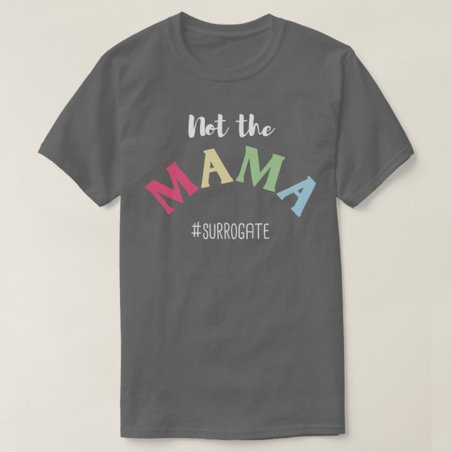 Camiseta Superar no a la mamá (Diseño del anverso)