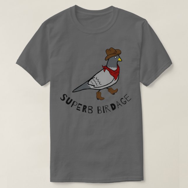 Camiseta Superb Birdage 1 (Diseño del anverso)