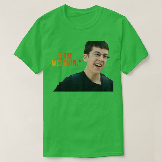 Camiseta Superbad McLovin Soy McLovin Red (Diseño del anverso)