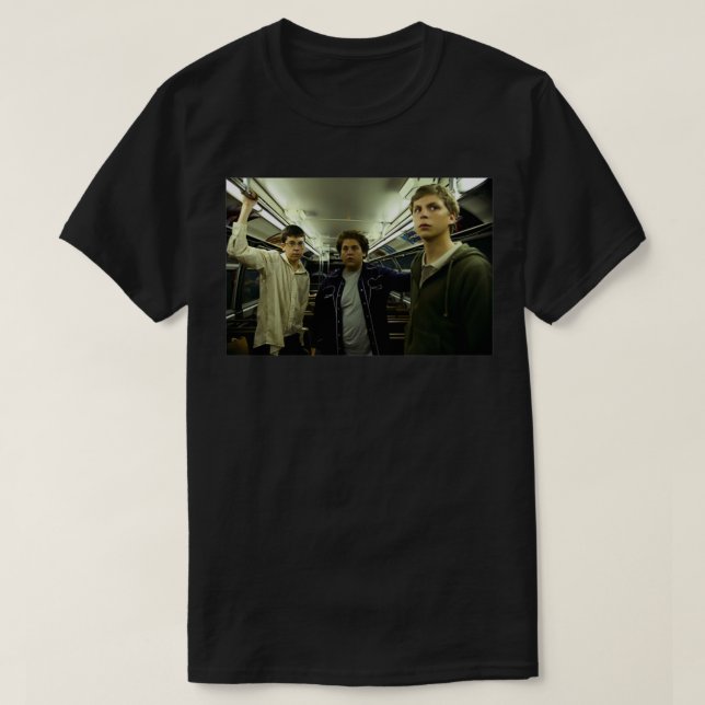 Camiseta SUPERBAD Train Scene Still (Diseño del anverso)