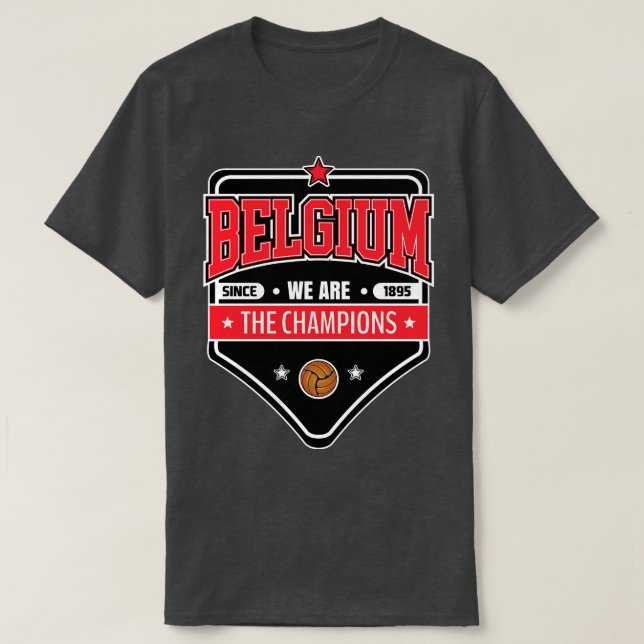 Camiseta SuperBadge de Bélgica (Diseño del anverso)