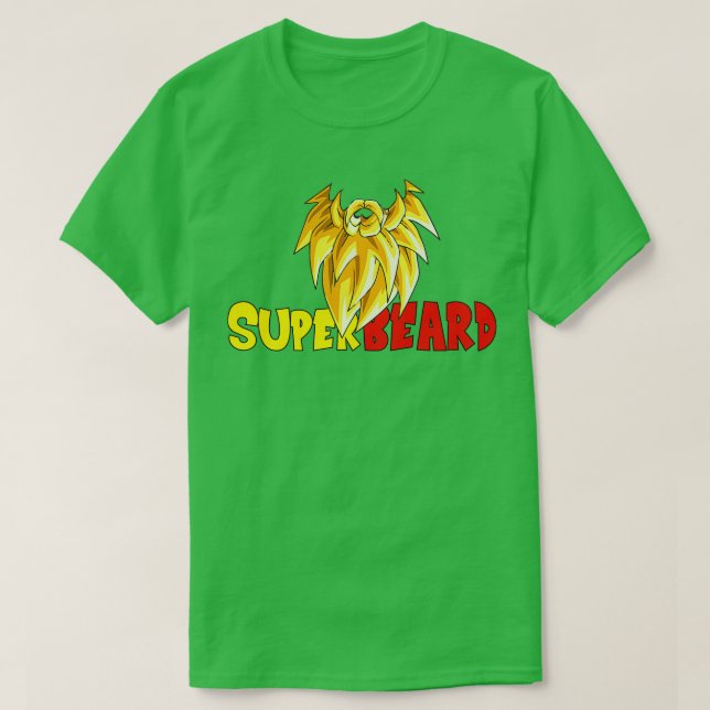 Camiseta Superbarba (Diseño del anverso)