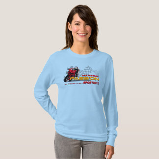 Camiseta Superbike Racing Máxima Pasión Gráfico de Motocicl