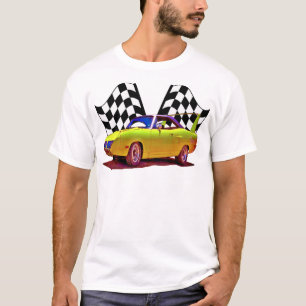 Camiseta Superbird y banderas cruzadas