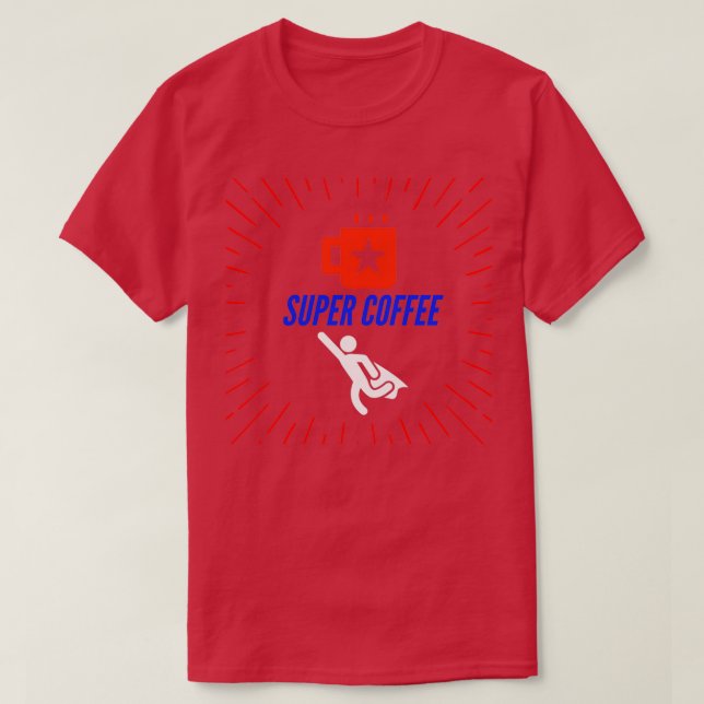 Camiseta Supercafé (Diseño del anverso)