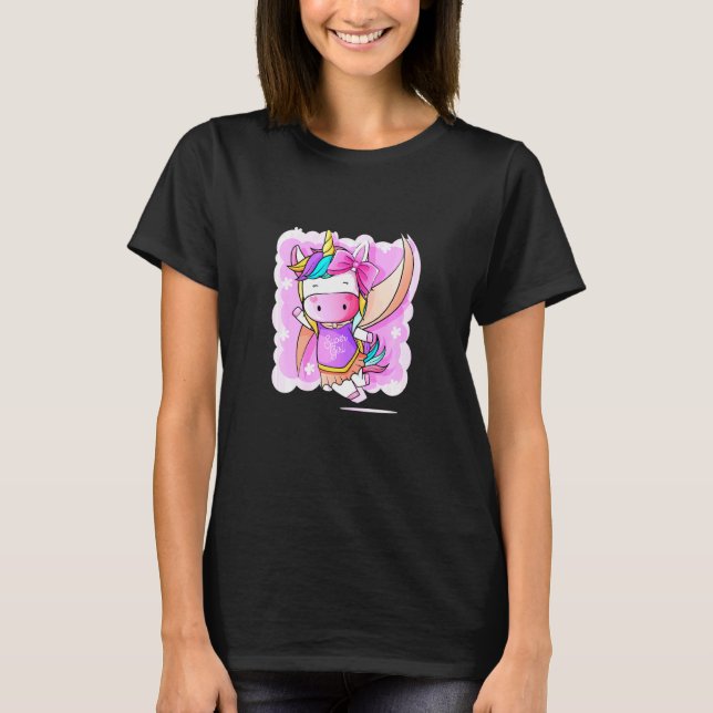 Camiseta SuperChica de unicornio (Anverso)