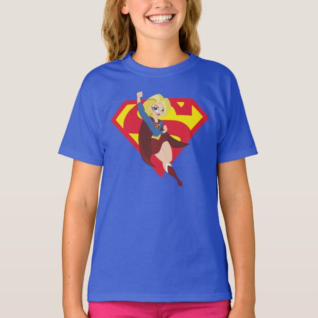 Camiseta Superchica del DC Super Hero Chicas (Anverso)