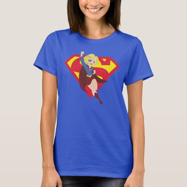 Camiseta Superchica del DC Super Hero Chicas (Anverso)