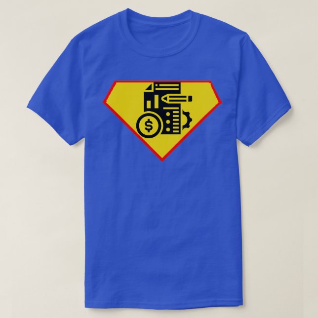 Camiseta Supercontable 1 (Diseño del anverso)