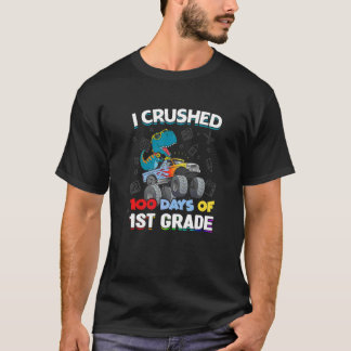 Camiseta Superé 100 Días De Escuela 1er Grado Más Inteligen