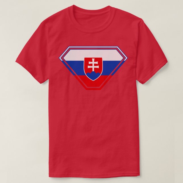 Camiseta SuperEmpoderado de Eslovaquia (Diseño del anverso)