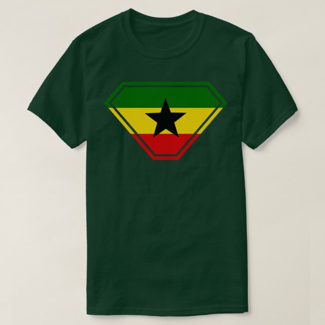 Camiseta SuperEmpoderado de Ghana (Diseño del anverso)