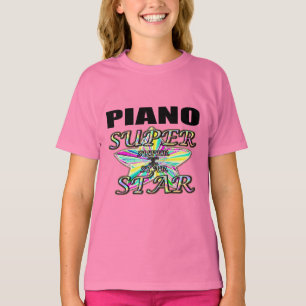 Camiseta Superestrella del piano