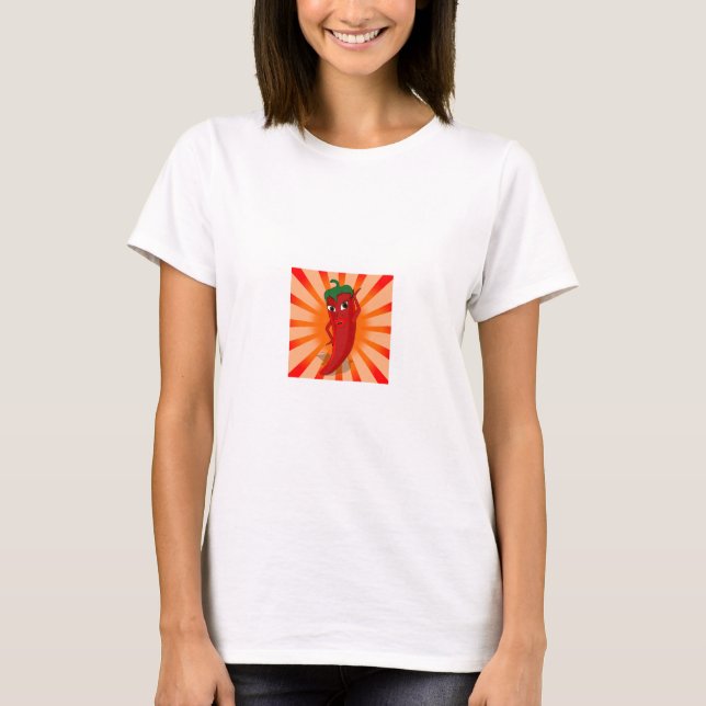 Camiseta Superestrella del Red Pepper (Anverso)