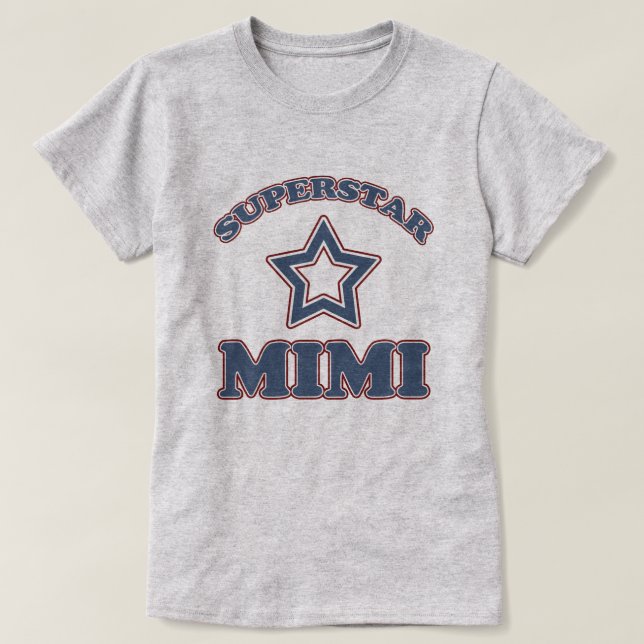 Camiseta Superestrella Mimi (Diseño del anverso)